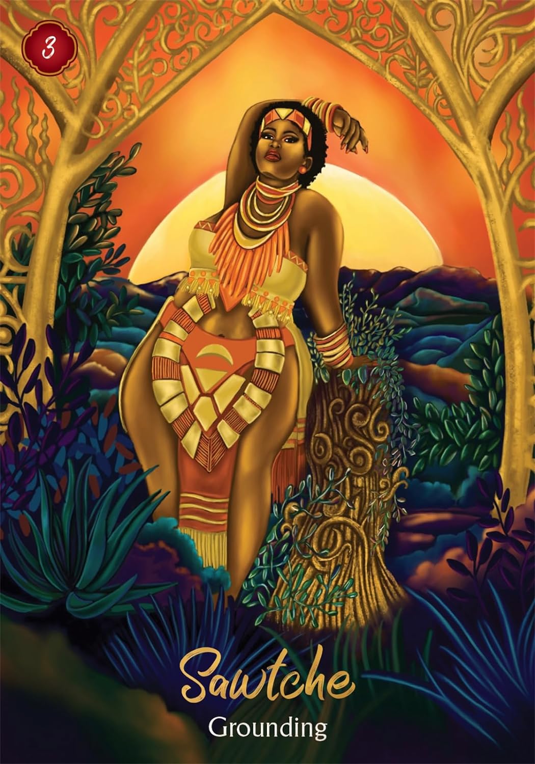 African Goddess Rising Oracle Cards